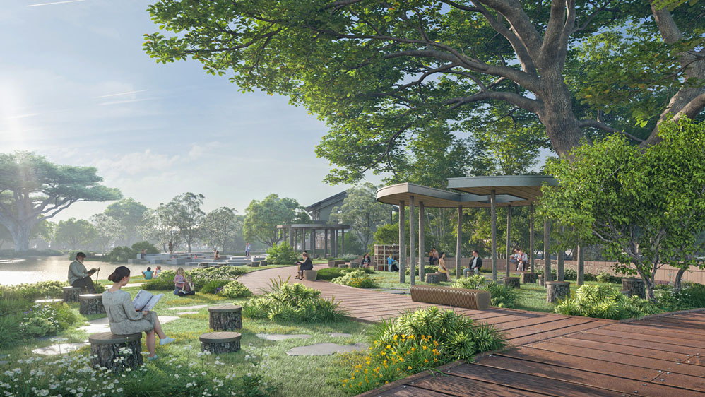 PHỐI CẢNH Vinhomes Green City